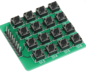Sixteen Button Keyboard